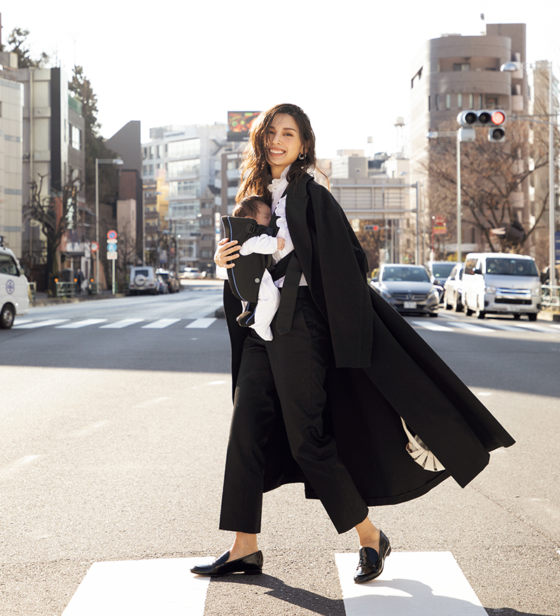 冬の抱っこ紐コーデ アウター着用ママコーデ♡」おしゃれ豆知識💡のSERINAのお気に入りフォルダ - WEAR