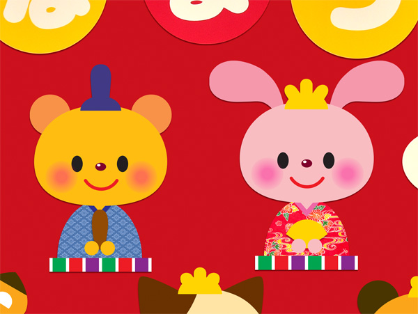 ハンドメイド 壁面飾り☆3月 ひな祭り 初節句施設 保育園 お雛様 五人囃子iichi日々の暮らしを心地よくするハンドメイドやアンティークのマーケットプレイス