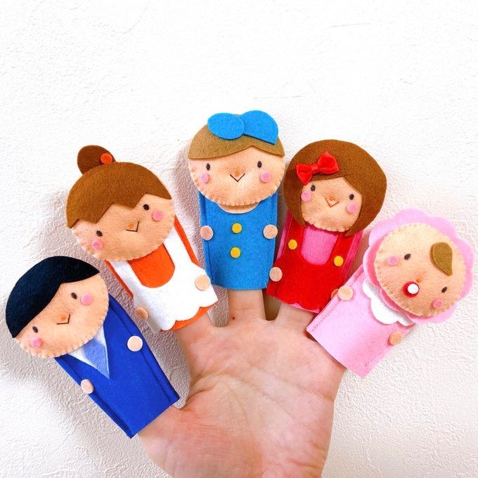 おはなしゆびさん お兄ちゃん車＊コンパクトタイプ 指人形セット - メルカリ