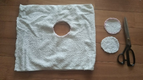 ハンドタオル 手作りスタイ 作り方TikTok