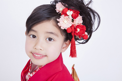 七五三で人気のヘアアレンジ ドレス編
