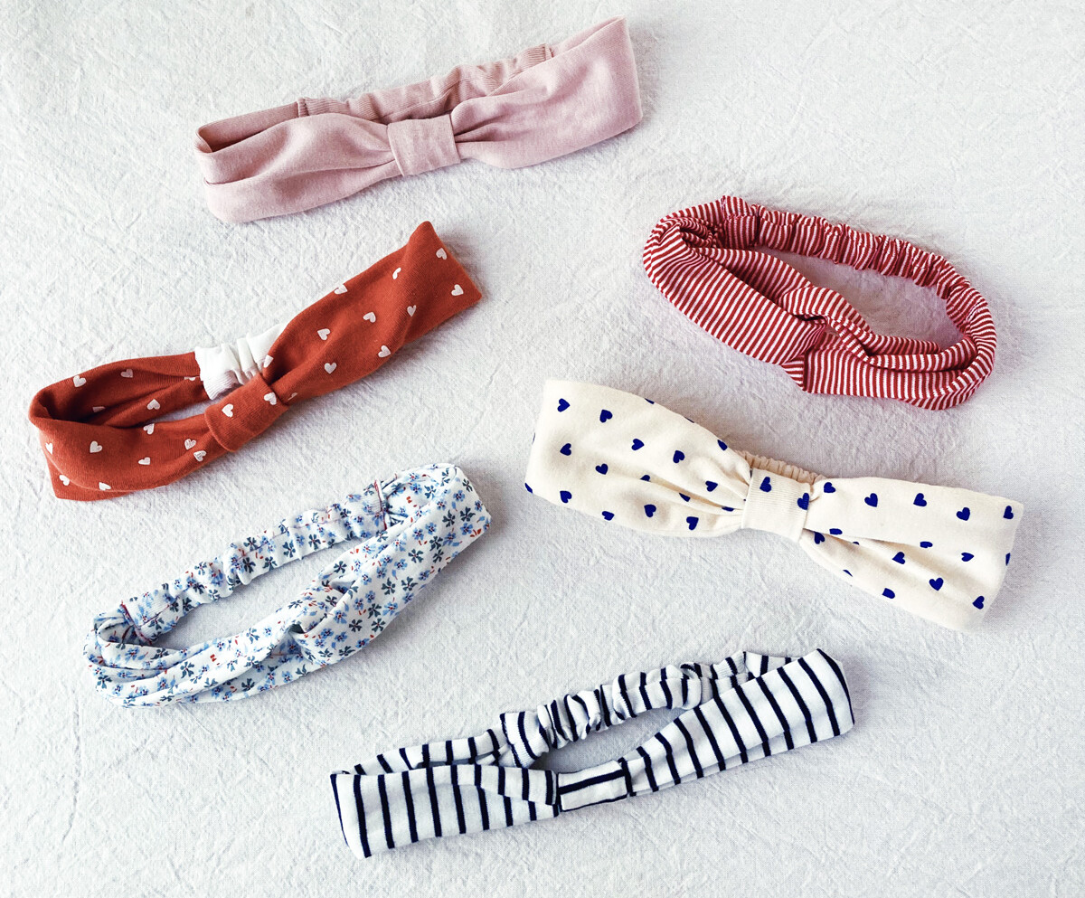 型紙不要 クロス型ヘアターバン ヘアバンド の作り方nunocoto fabric