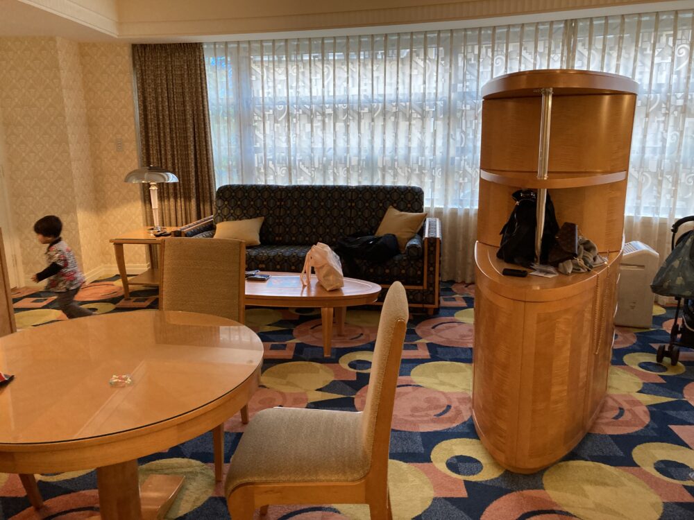 スタンダード ジュニアファミリールーム パークビュー4-6階初心者にもわかるディズニーホテル解説