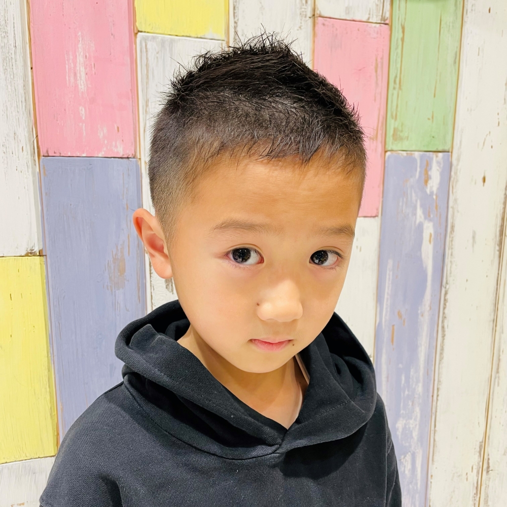 こどもの髪型 キュートマッシュチョキ友こども専門美容室チョッキンズキッズサロンCHOKKIN'S