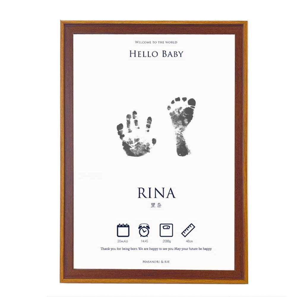 命名書 台紙 手形 足形 赤ちゃん 手形 足型 写真 お名前がすべて入る あす楽 まり 若草色 おすすめ 人気 かわいい 手作り 内祝い 赤ちゃん命名書台紙出産祝い 記念品 命名紙 名づけ インク 祖父母 プレゼント 自分で書く オーダー 代筆 用紙 お七夜 メイメイ 日本製<br