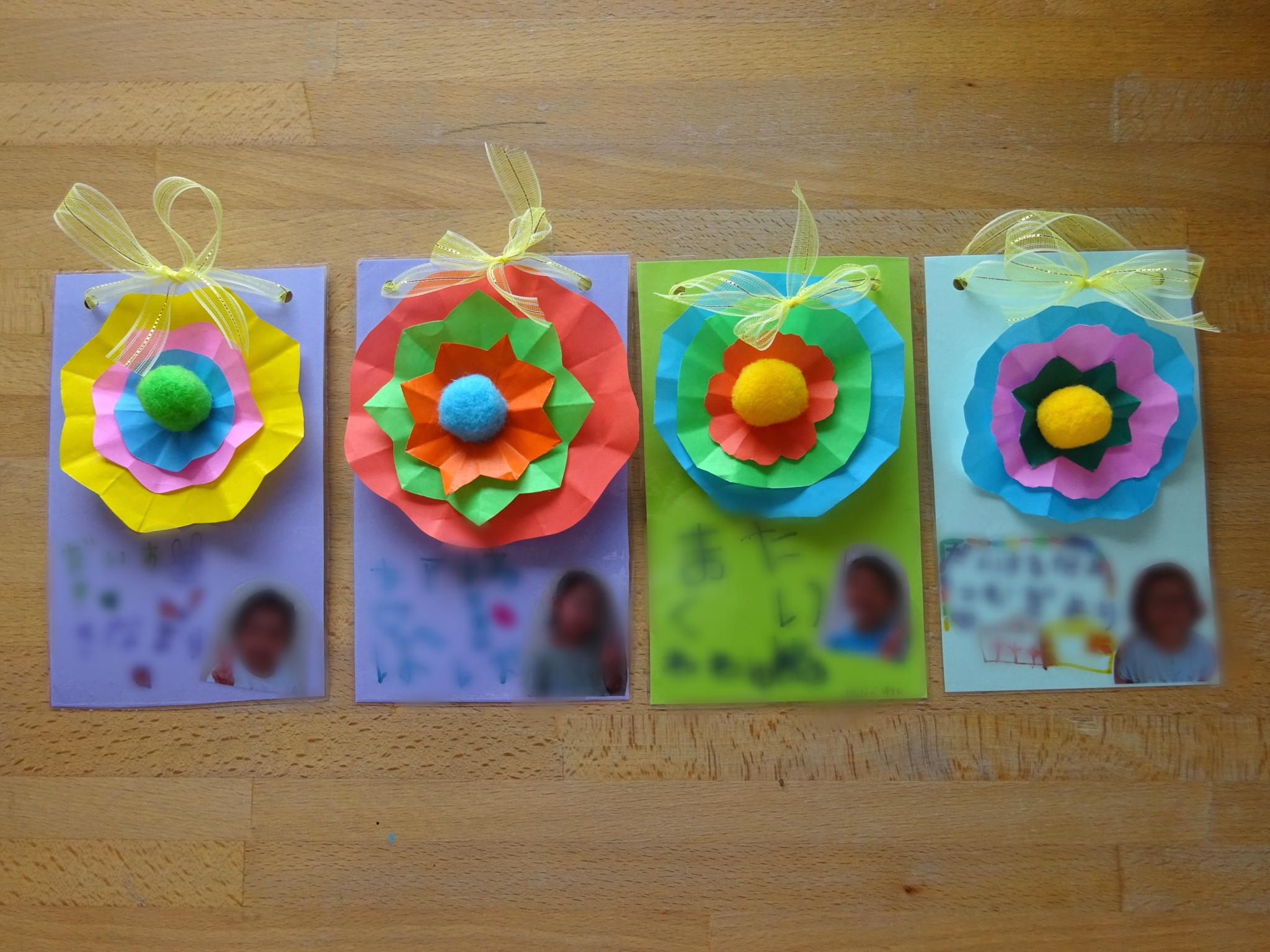 敬老の日製作ープレゼントにおすすめ！写真＆カード立て 父の日・母の日にも