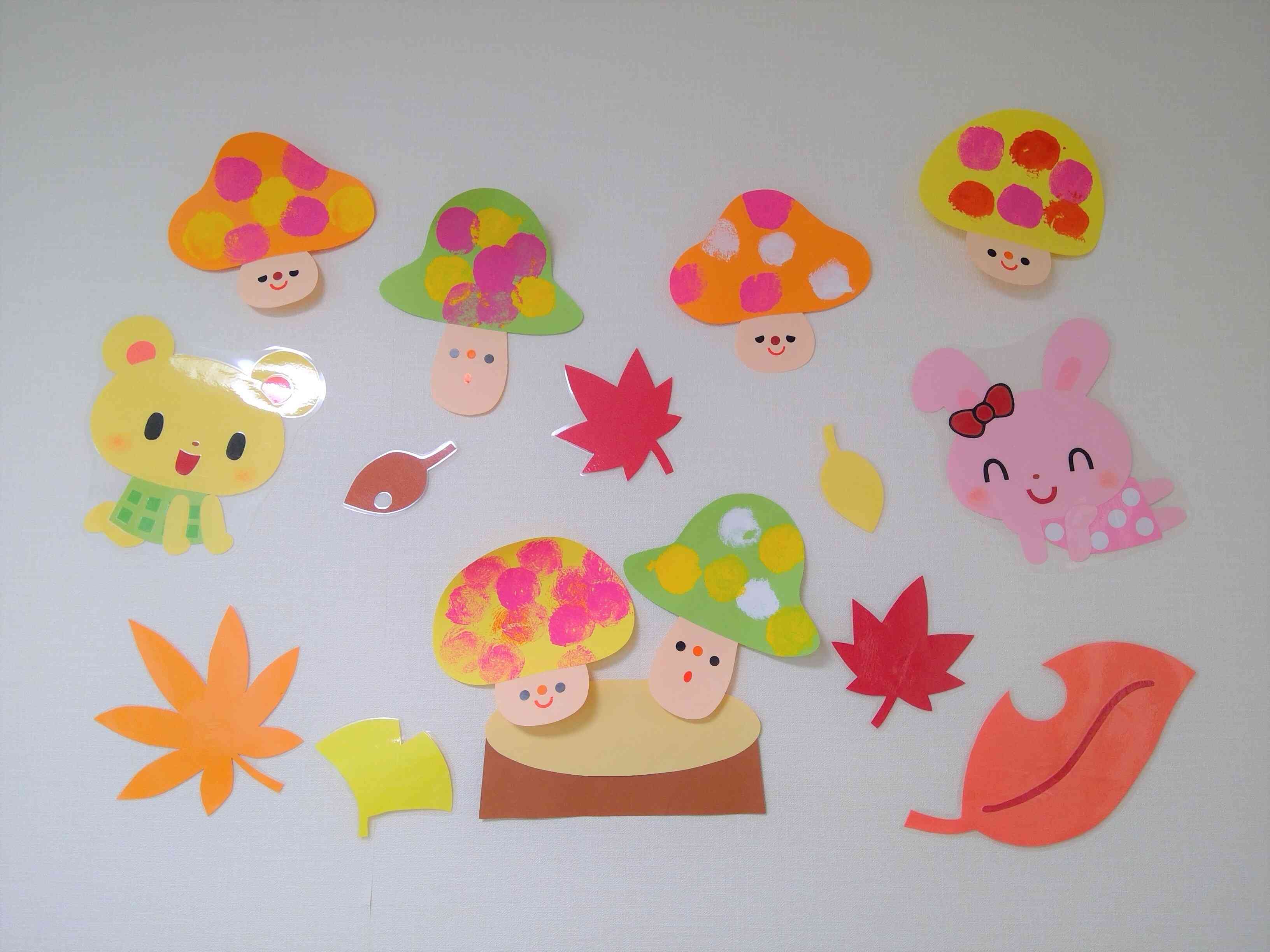 色画用紙で作る簡単でかわいい11月の壁面掲示物「七五三」図工人