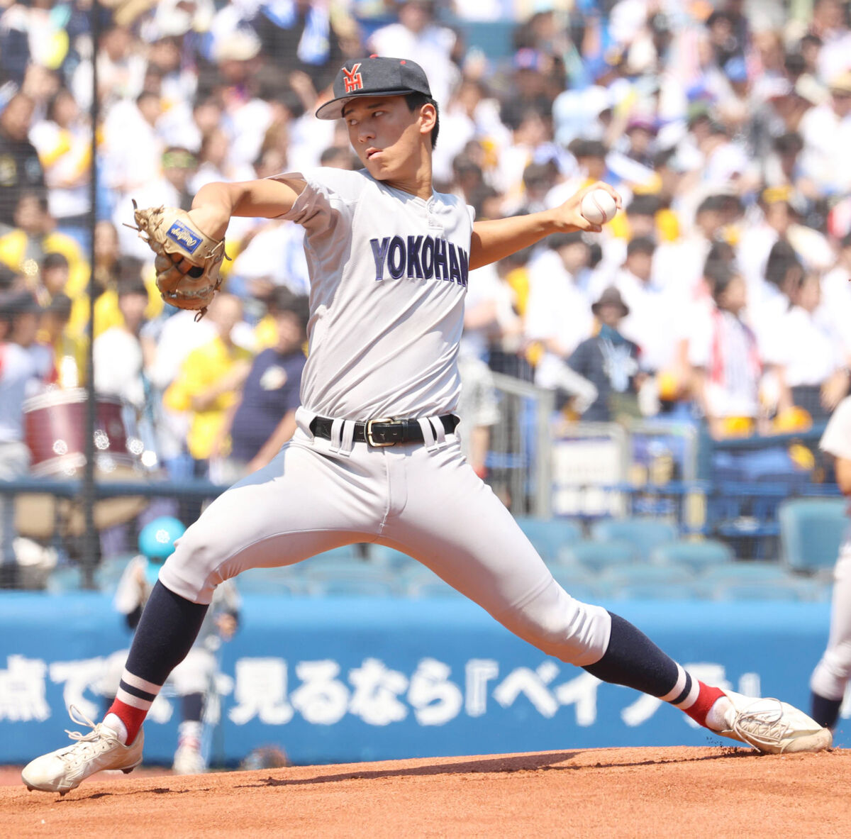 神奈川の注目選手 横浜高・杉山遥希 １球の怖さ知りコントロールに磨き