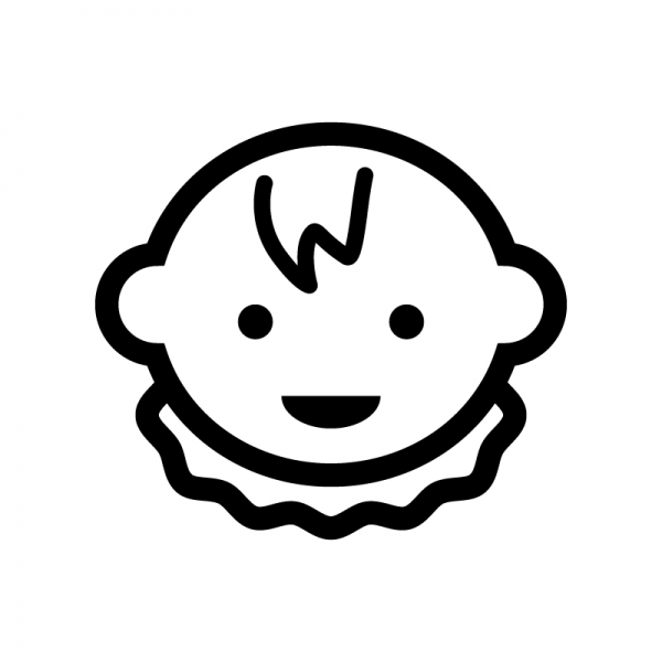 赤ん坊: 濃い肌色 絵文字 👶🏿