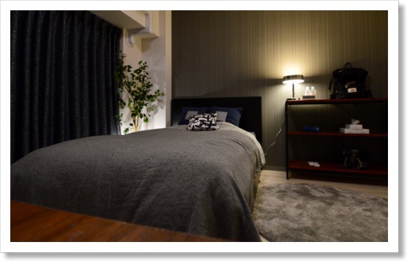 ルームツアー 男の一人暮らし ９帖１K ウォールナットのおしゃれ部屋 3万円前後の家具だけで作れる