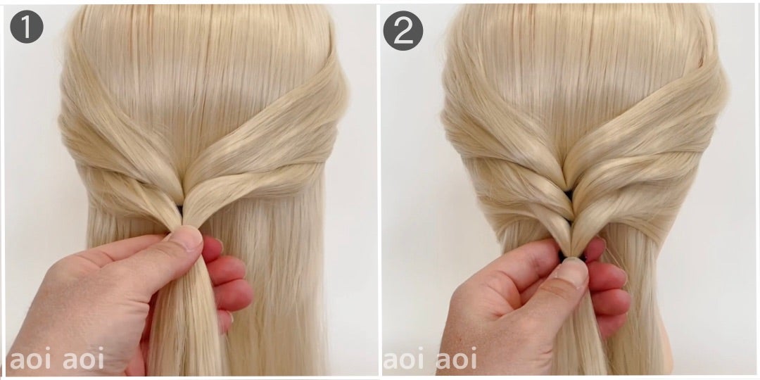 𓂃プリンセス風ヘア❁˙⋆ ⁡ ⁡ 保存しておくと後で見返せるよ꙳ @___har.hair_☜他のアレンジは𝚝𝚊𝚙ෆ̈ ⁡ ⁡ ⁡みんなが大好きなプリンセス アレンジ♡ ⁡ サイドに寄せるとエルサにෆ̈ ⁡ ⁡簡単だからやってみてね✩⃛ ⁡ ⁡ 𓂃𓈒𓏸❁ ⁡𝚙𝚘𝚒𝚗𝚝⋆𓈒☟ ⁡ 三つ編みの外側を