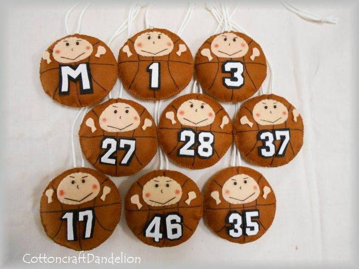 バスケ部に贈る手描きメッセージカード