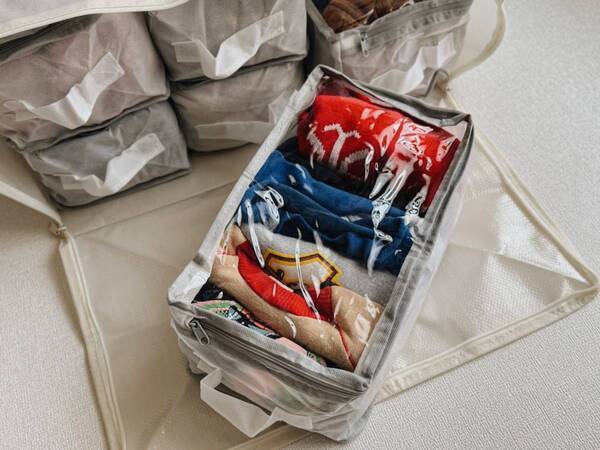 セリアの新商品は年末の片付けにも使える！窓付収納ケース6種の検証レポワーキングマザー的 整理収納 ＆ 北欧インテリア