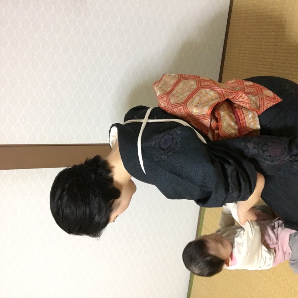 お宮参りに訪問着にて 高槻市へご訪問縁 ～enishi～