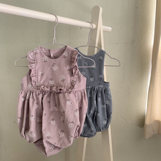 型紙：ロンパース ニット型紙