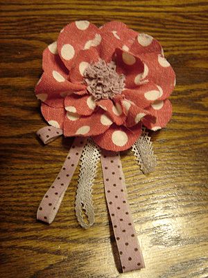 手作りコサージュ♪ - Blog - 坂戸あずま幼稚園 - Sakado Azuma Kindergarten