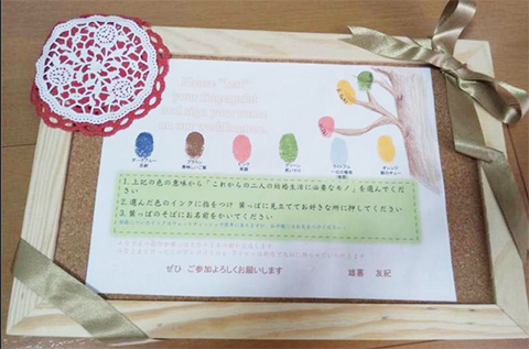 ウエディングツリー説明書ダウンロード写真印刷ならポスター印刷専門店