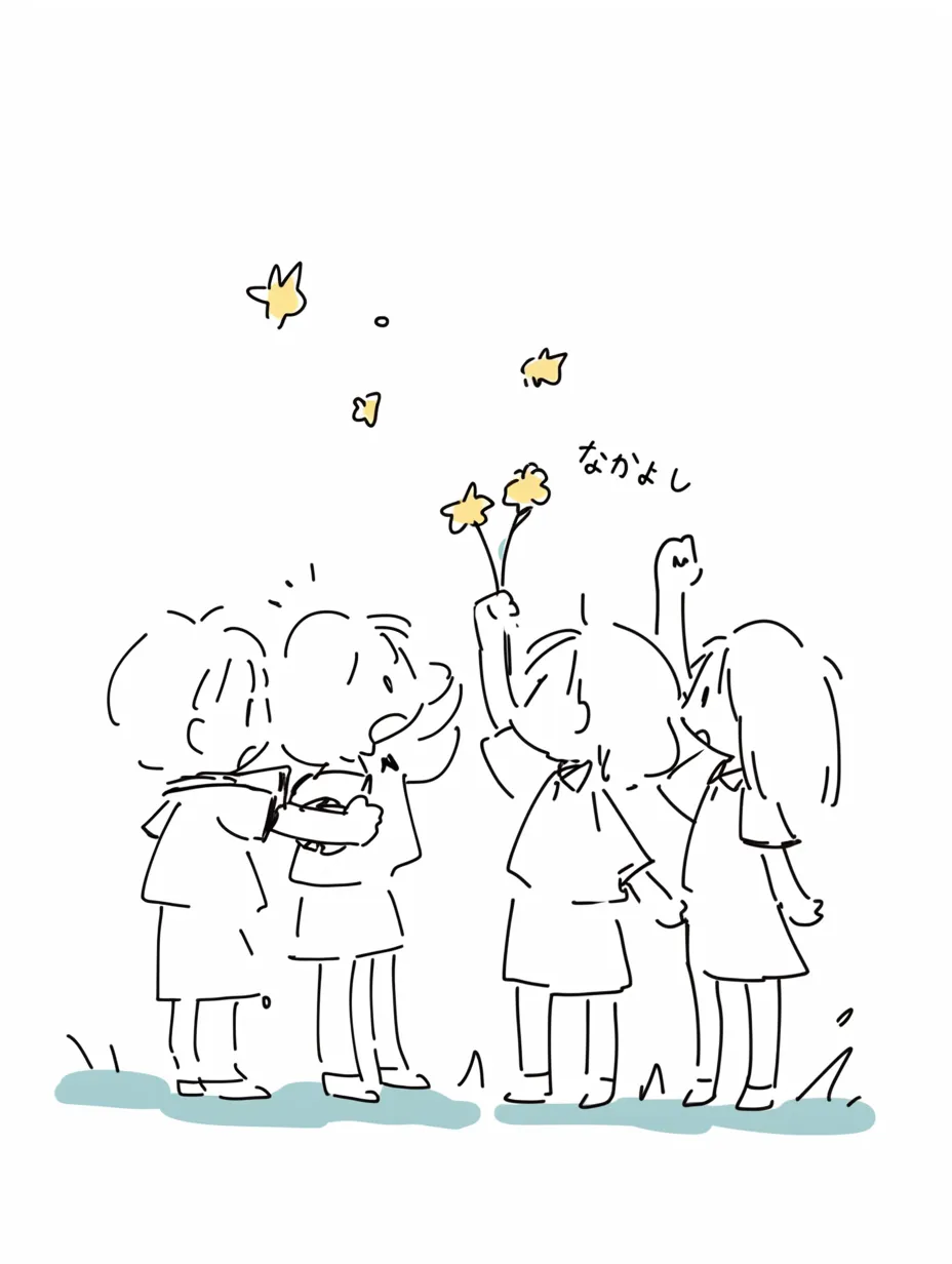 ペア画3人以上」のアイデア 53 件画, イラスト, かわいい