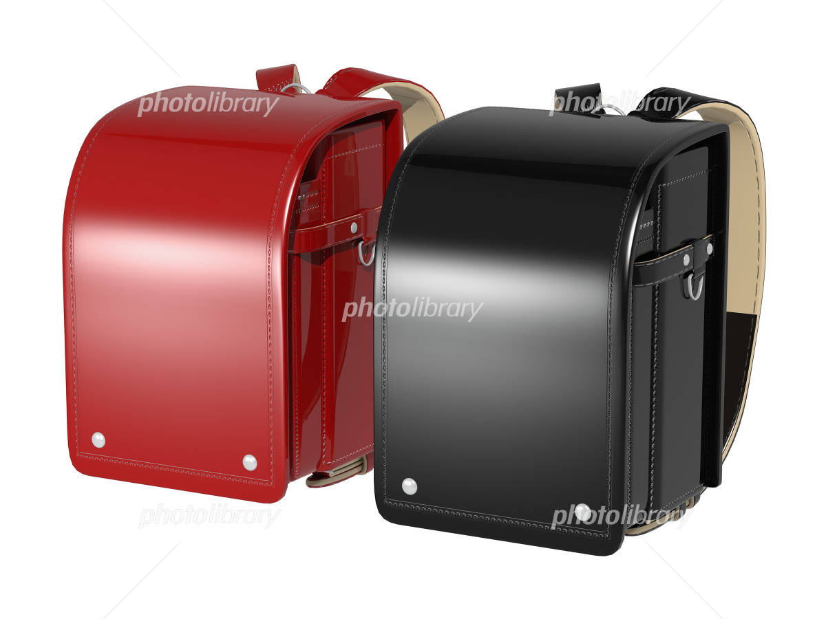 ランドセル 黒 赤 A20 - 骨董、古民具、古書の“芳栄堂”