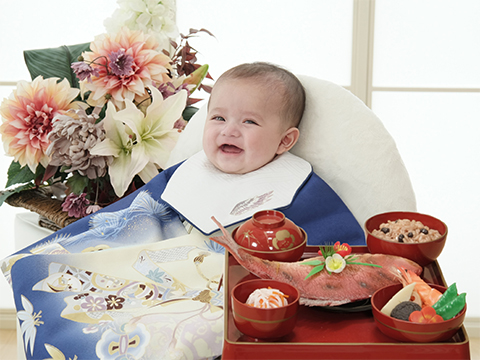 お宮参り・百日祝い お食い初め横浜市写真師会
