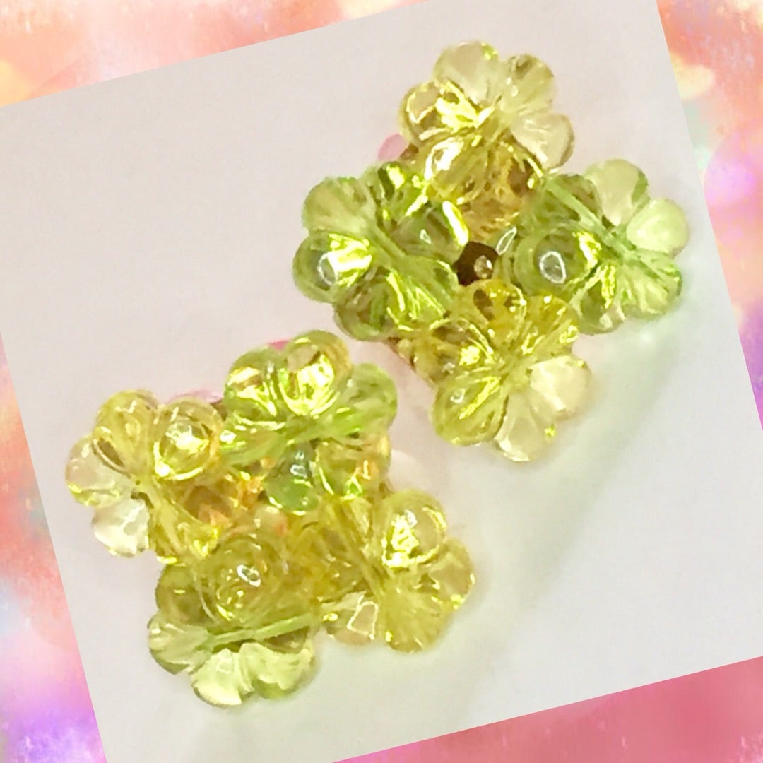 糸巻タッセルピアスアクセサリー手づくりレシピそーいんぐ.com