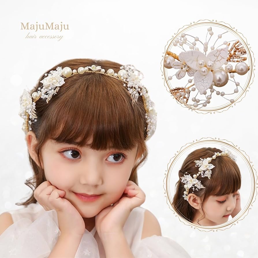 楽天市場 子供 発表 会 ヘア アレンジの通販