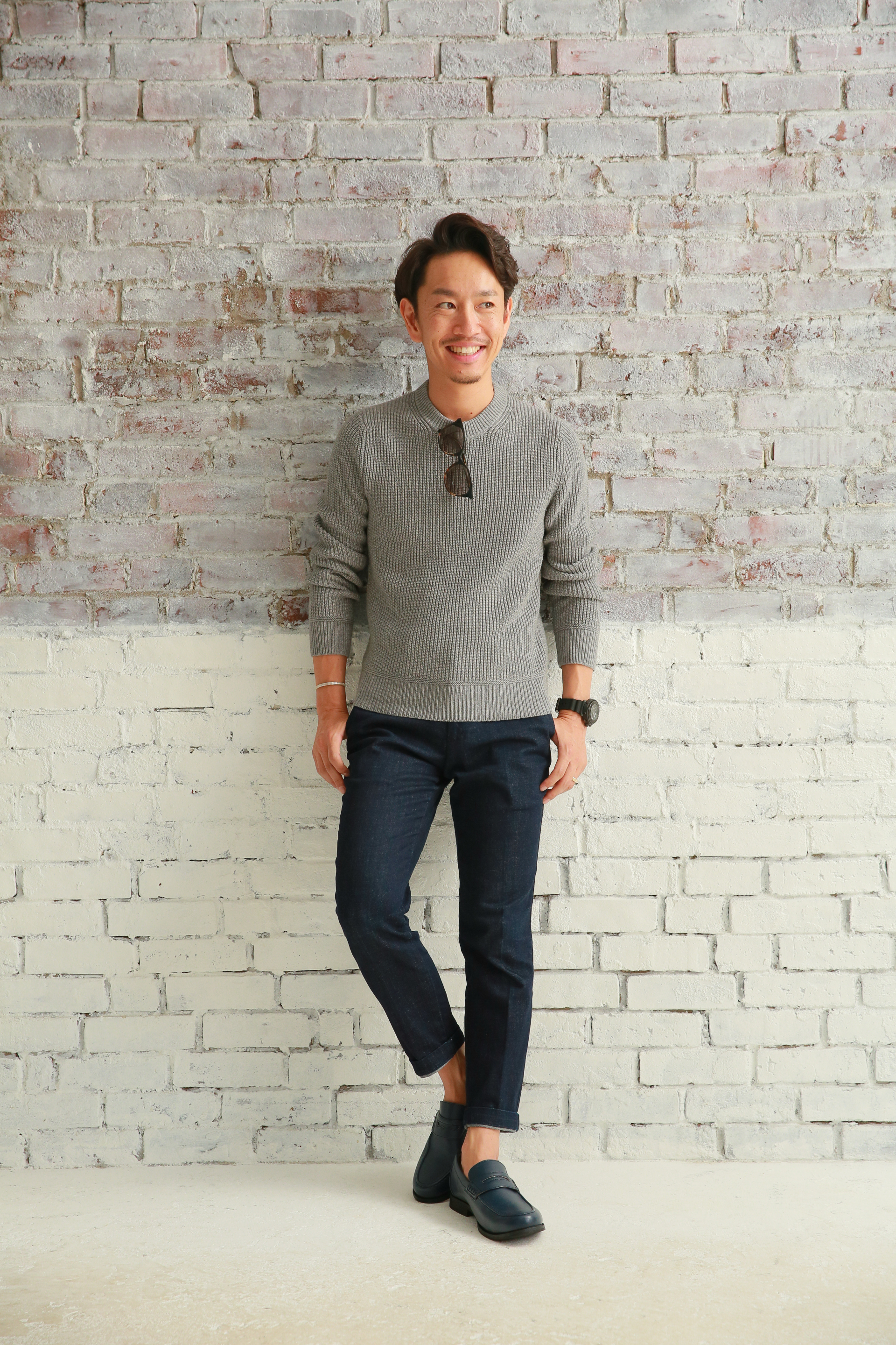 ファッションも自然と似てくる!? おしゃれなパパの、親子コーデ 前編真冬の40歳男子スナップUOMO