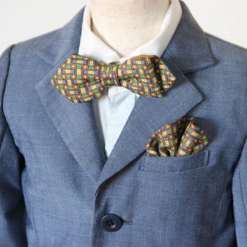 メンズ和柄手作りネクタイ３本・龍虎、藍、黒にピンク手作り子供服の通販店 神の手ショップブログ