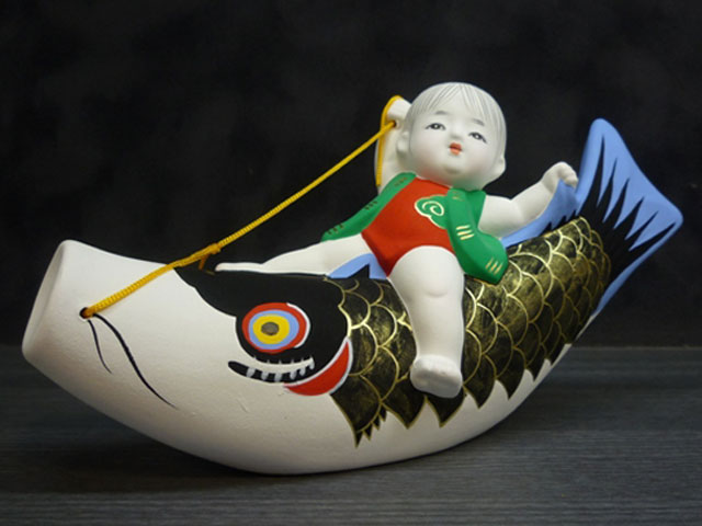 五月人形 兜飾り 10号 竹に虎雀兜飾り 鈴甲子雄山作