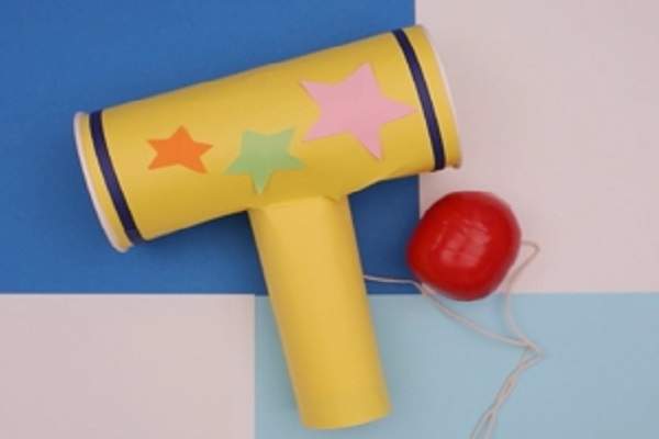 紙コップけん玉の作り方と簡単に玉が入る方法 子供が遊んで学べる工作