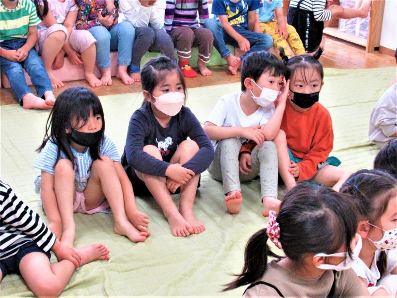 5月の誕生会長坂保育園 八戸市 認定こども園