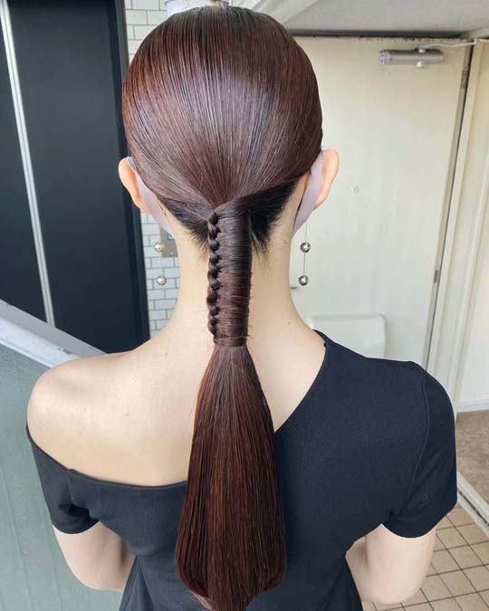 成人式・振袖ヘア 華やかスジ盛り！カールアップ：夢館ビューティー京都着物着付・ドレスヘアセット＆メイク結婚式 ・およばれ・パーティに