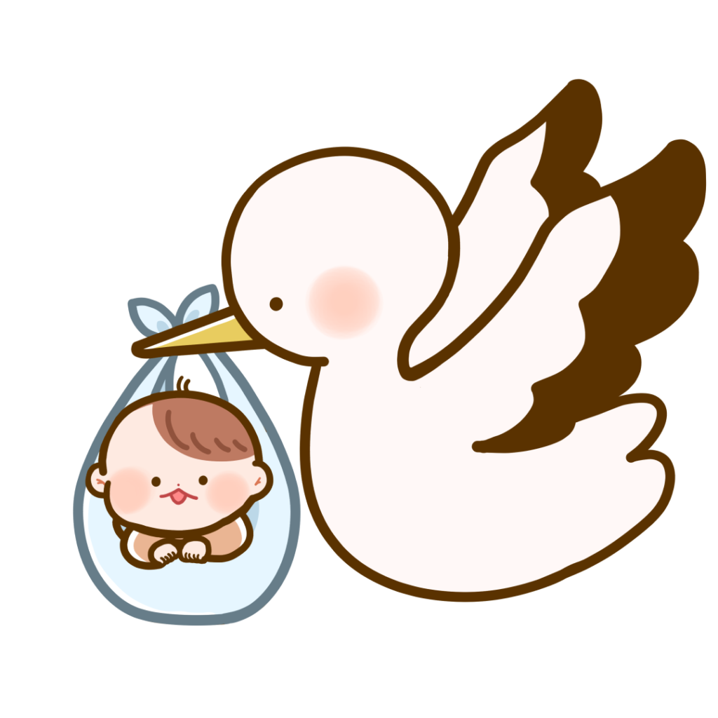 赤ちゃんイラストレイン🚂 - イラスト無料素材