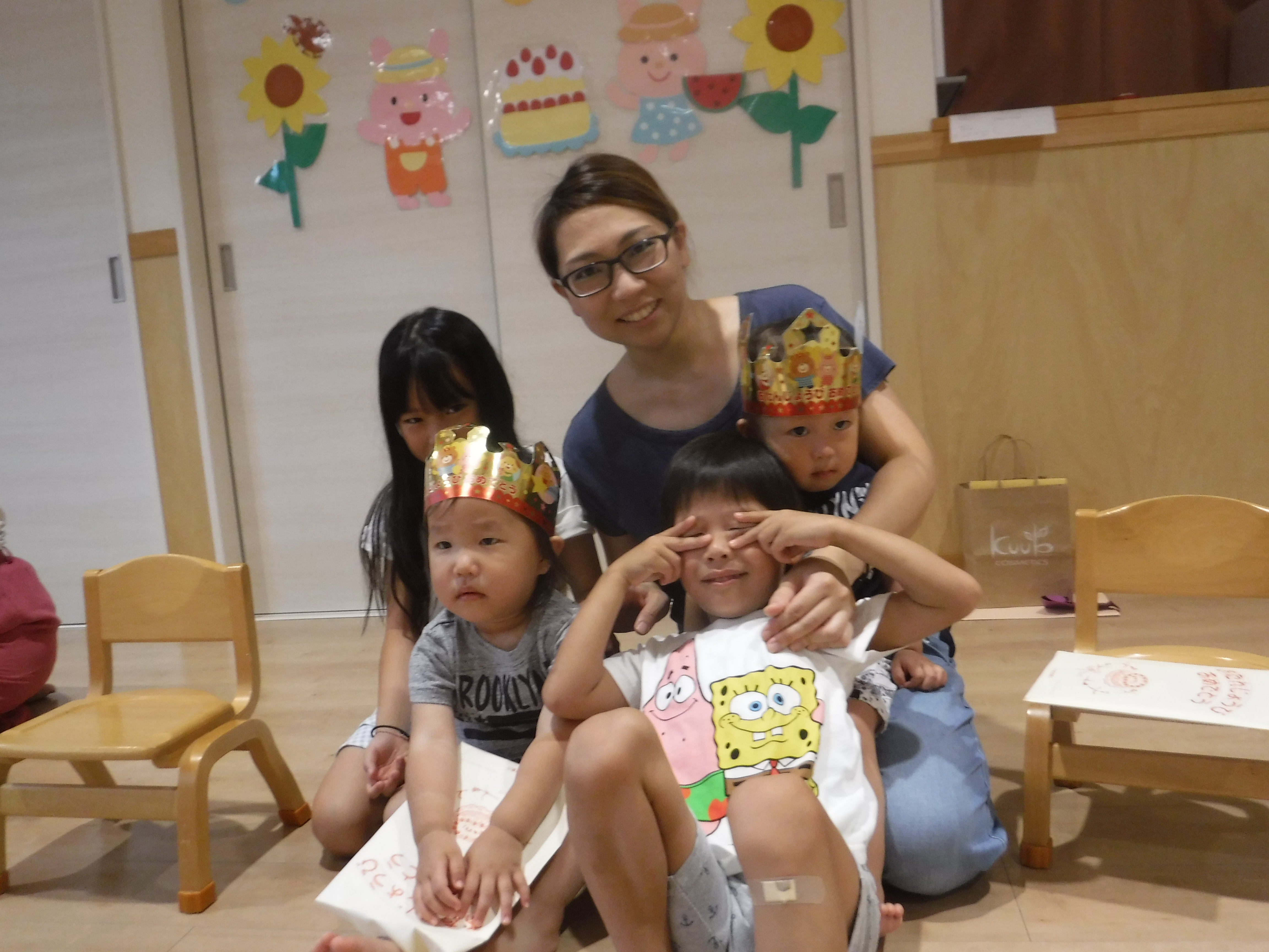 ☆8月の誕生日会☆ – ひかり保育園