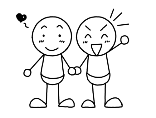 手つなぎイラスト無料イラスト・フリー素材なら「イラストAC」