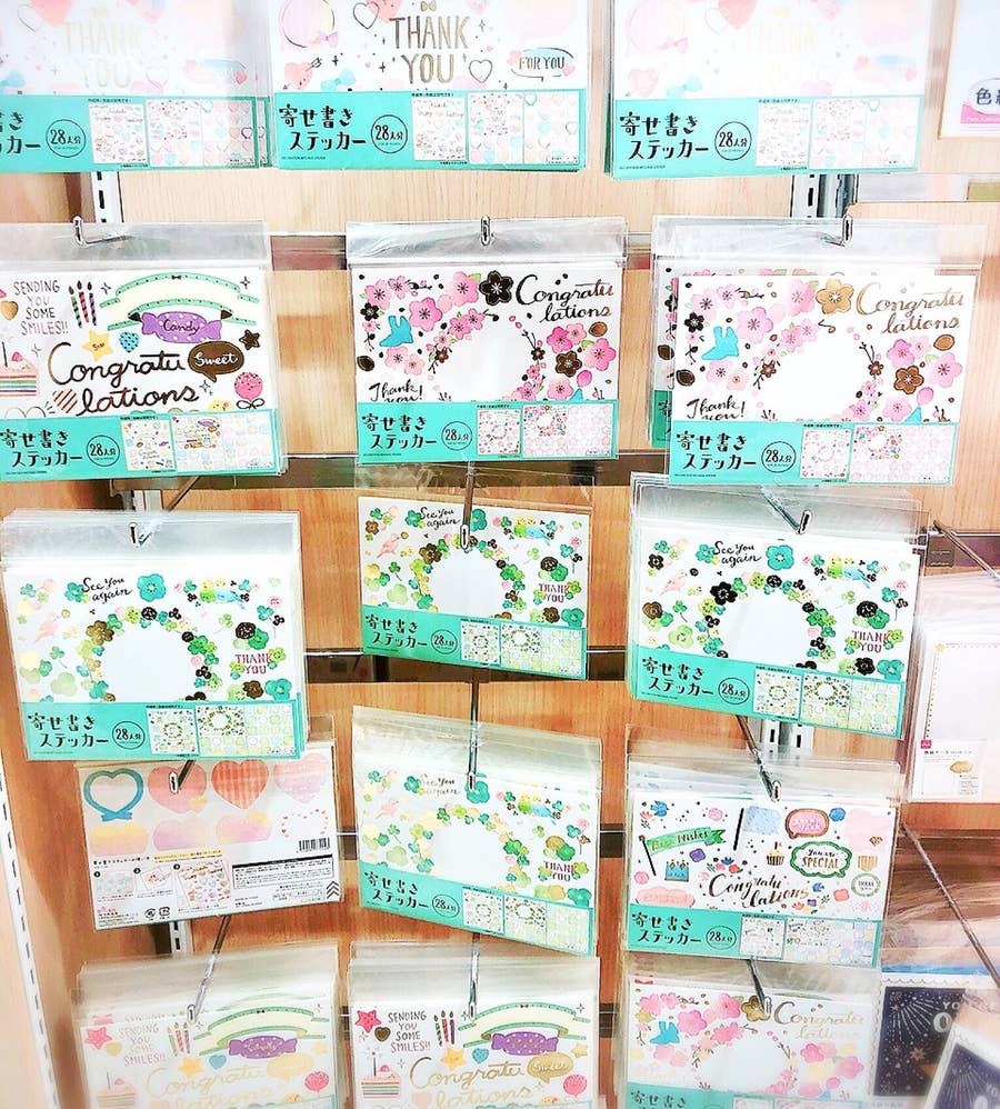 ダイソー ありそうでなかった！カードサイズの寄せ書きがいろいろ使えて楽しい！サンキュ