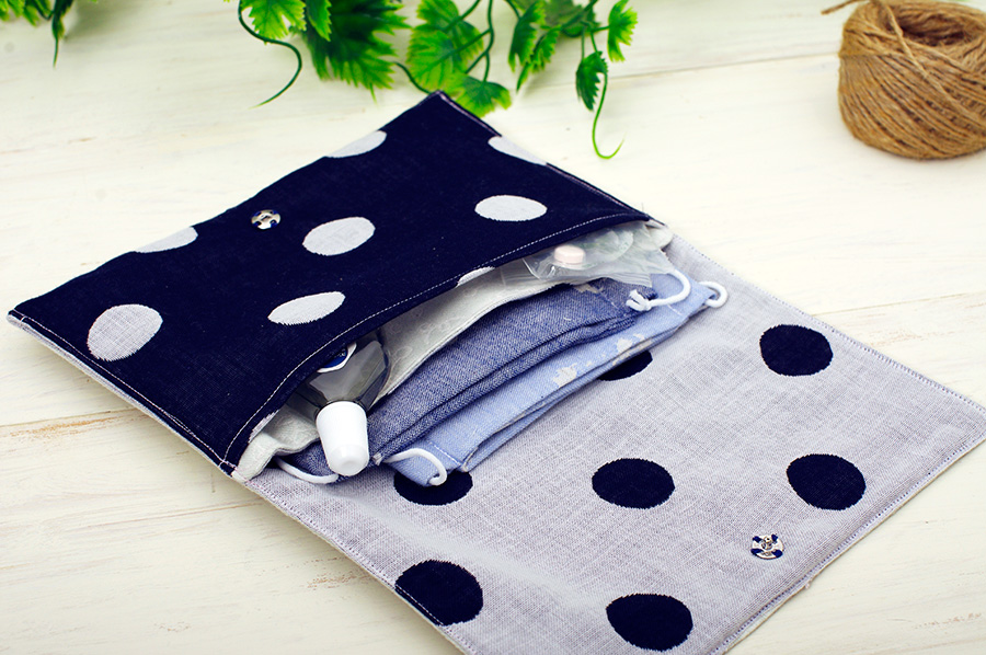 カンタン！手作りマスクケースのつくり方♪ その① – ミカヅキモモコ