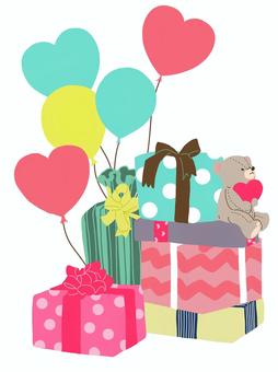 誕生日プレゼントのイラスト素材 - フリーイラスト素材配布サイトIllustATAM