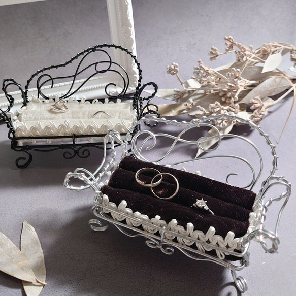 挙式後も飾れるリングピローウェディング・結婚祝いおしゃれでオーガニックなおむつケーキ通販店 Salon d'or サロンドール