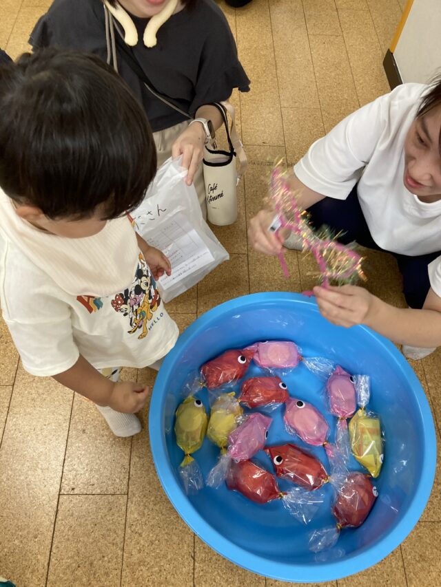 縁日ごっこおもちゃ作り＃１保育園 幼稚園
