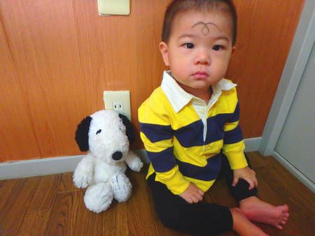 子供 ハロウィン 仮装 着ぐるみ スヌーピーお揃い 110 90 USJ