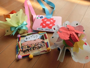 卒業・転園・転校・お引っ越しの時に♪ 先生・お友達へプレゼント♡ サンクス メッセージ カード - LUNA1222'S GALLERYminne byGMOペパボ 国内最大級のハンドメイド・手作り通販サイト