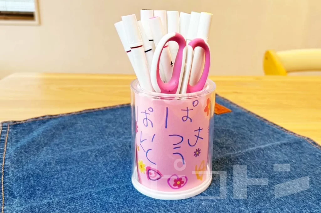 ダイソー、セリア、キャンドゥ 「すっきり収納」「子どもの成長記念に」100均でDIY4選たまひよ