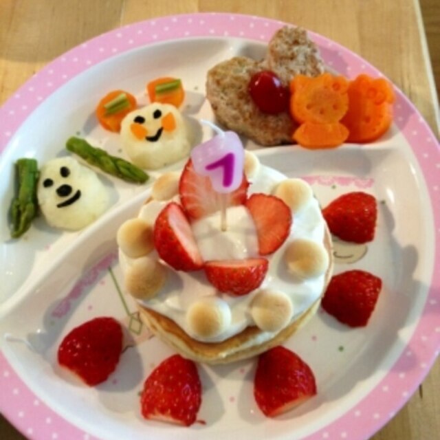 １歳誕生日のアンパンマンプレート作り♡TikTok