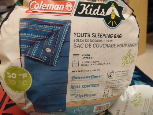 コールマン 子供用 寝袋 2セット 寝袋 2セット コールマン スリーピングバッグ コストコ