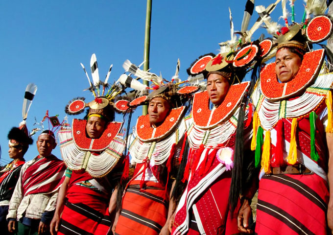 ナガランド。ナガ族のネックレス。エスニック・民族風の大き目ネックレス。 : さそり座AB型主婦の日記＊3ｒｄ