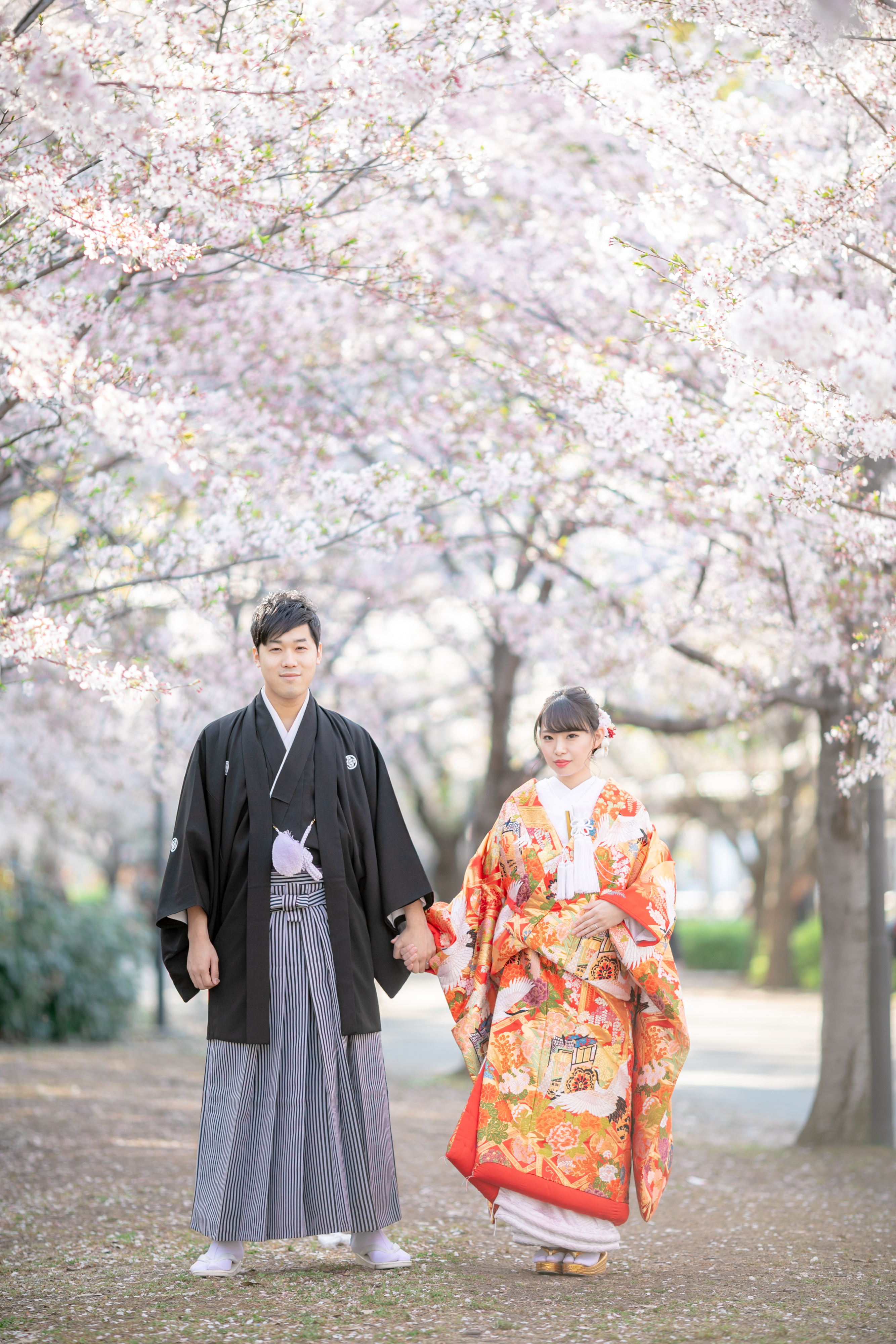 和婚 和装結婚式 大阪 神社式 前撮り ロケーション撮影 格安
