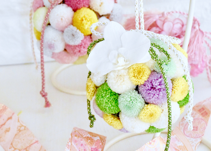 手作り ボールブーケのおしゃれなアレンジ・飾り方のインテリア実例RoomClip ルームクリップ