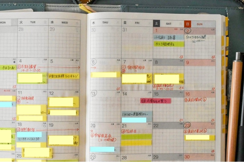 子どものスケジュール管理グッズ : ミシンとねことわたし