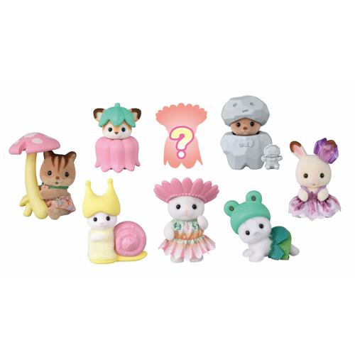 シルバニアファミリー 赤ちゃんカラフルウサギコスチューム 新品シルバニアファミリー展くじ赤ちゃんカラフルウサギ